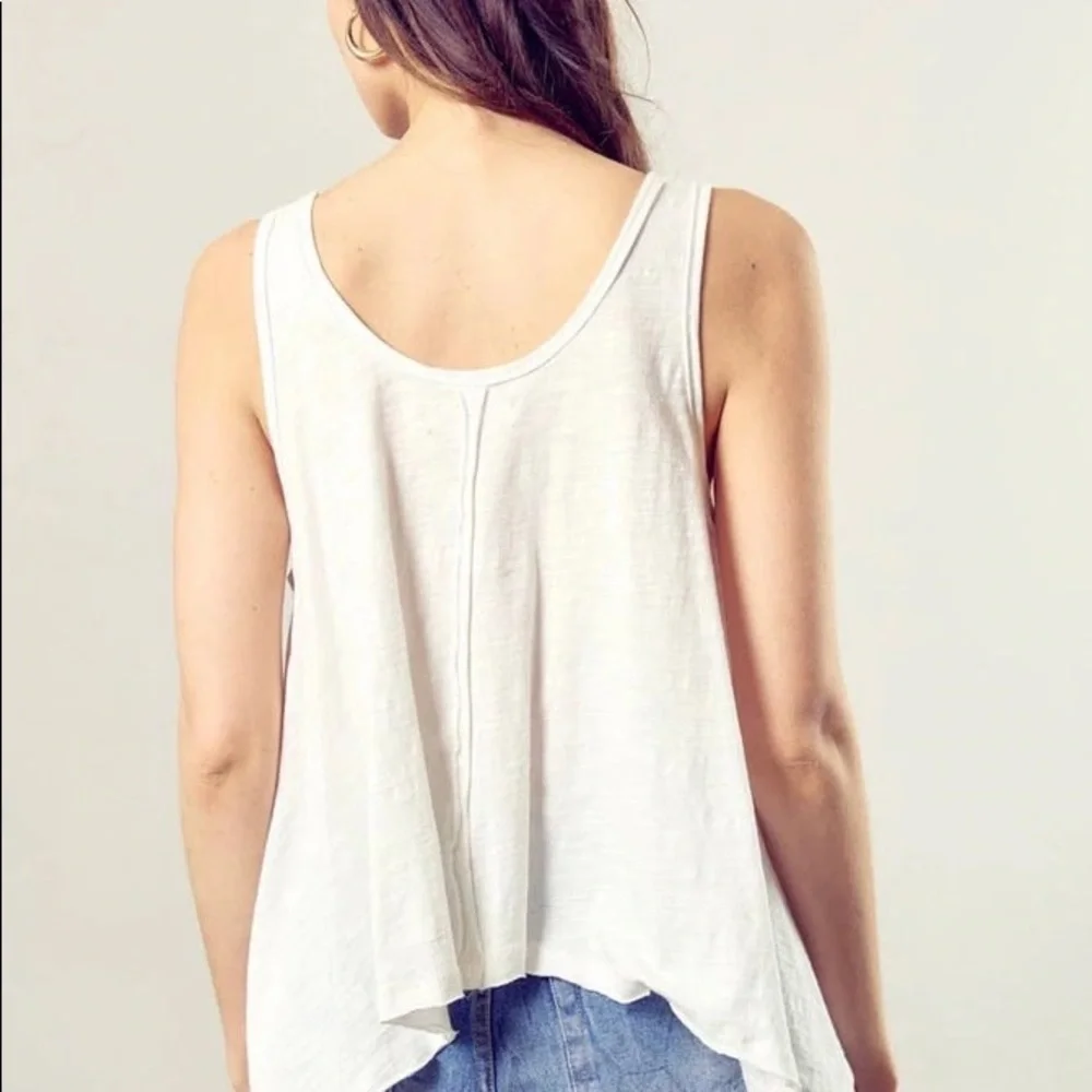 Mustard Seed High Low Tank Top NWT - Picture 4 of 5